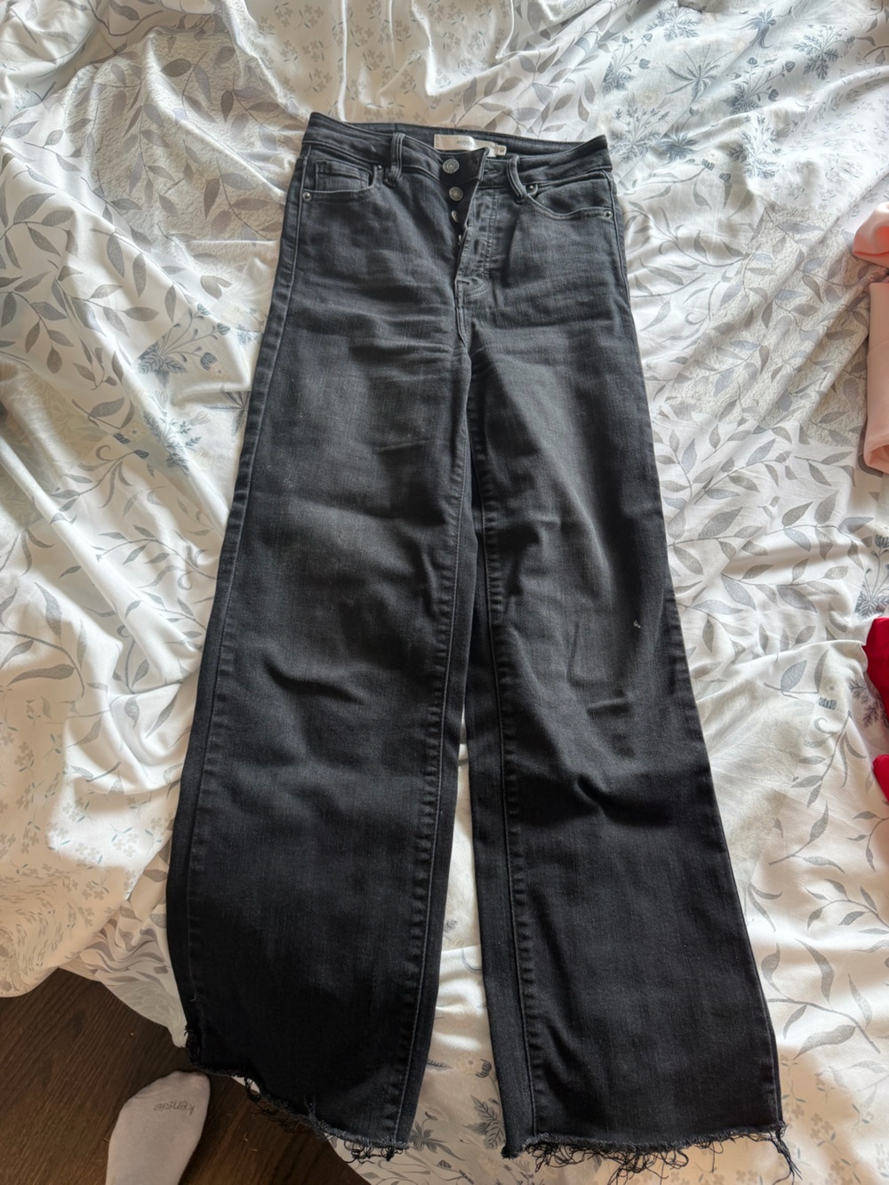 Relaxed Fit Womens Black Jeans